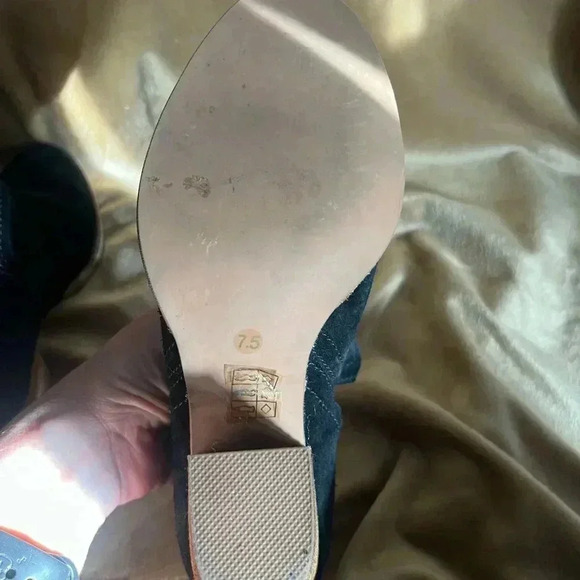 Jeffrey Campbell slip on Chelsea booties in black suede - Picture 5 of 7